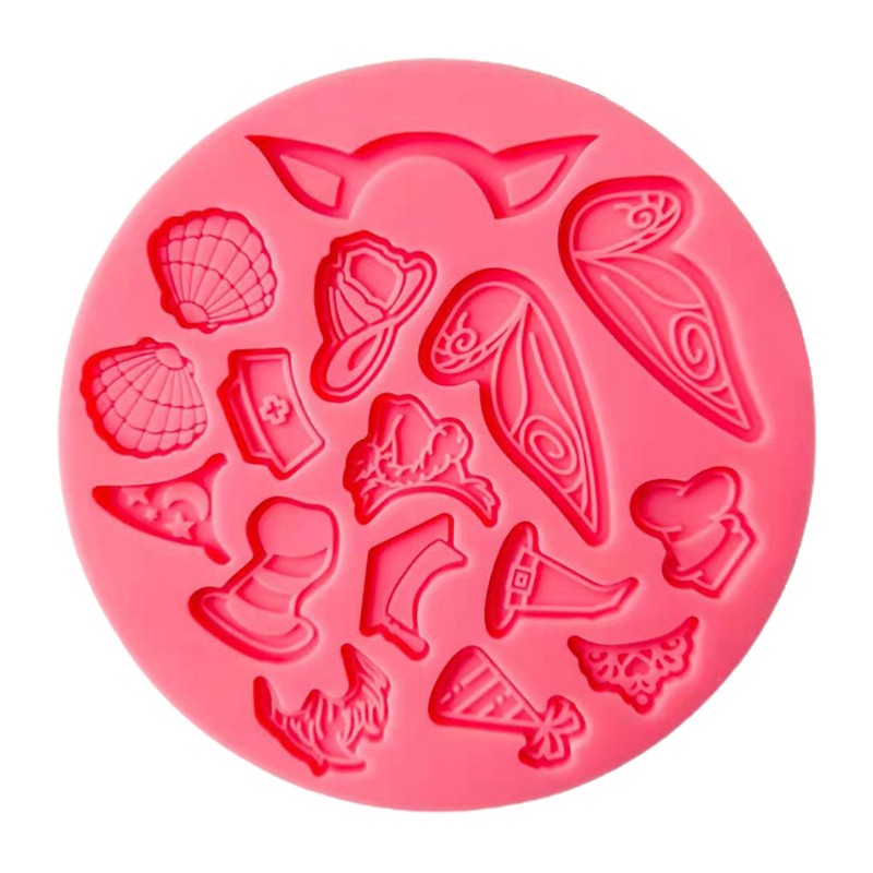 Glitter Hanging Pendants Epoxy Resin Mold Jewelry Silicone Mould DIY Crafts Decorations