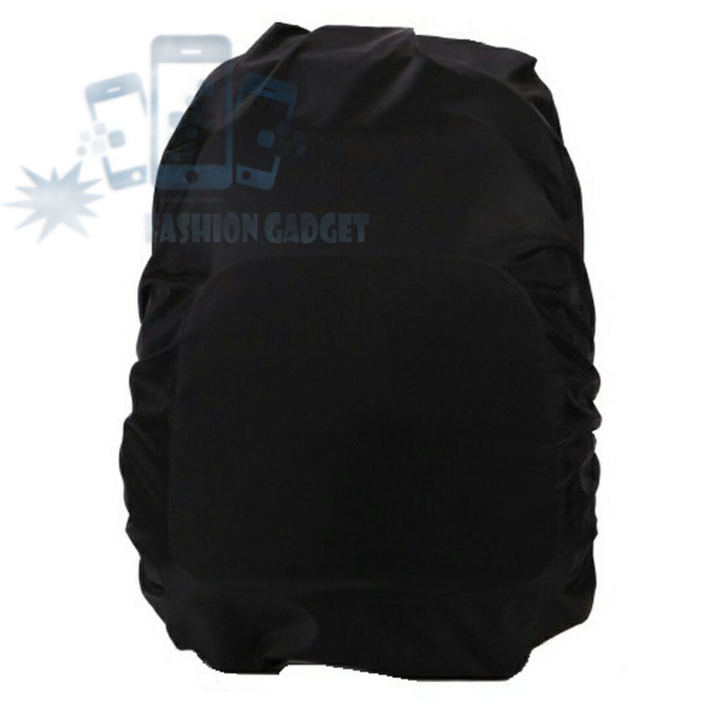 Pelindung Tas / Bacpack Cover Trolley Cover Rain Coat Cover Bag / Penutup Tas Anti Air - Black