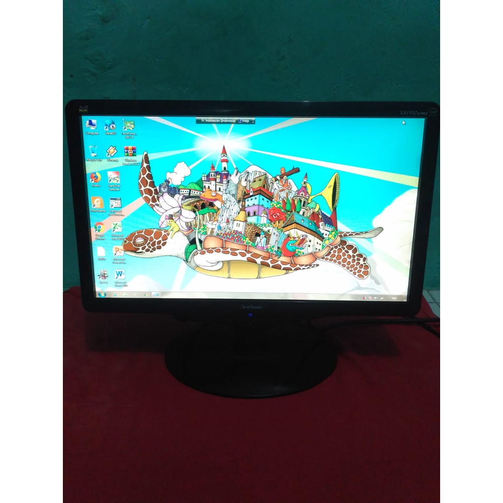 Layar Monitor LCD 19 inch Merk Viewsonic