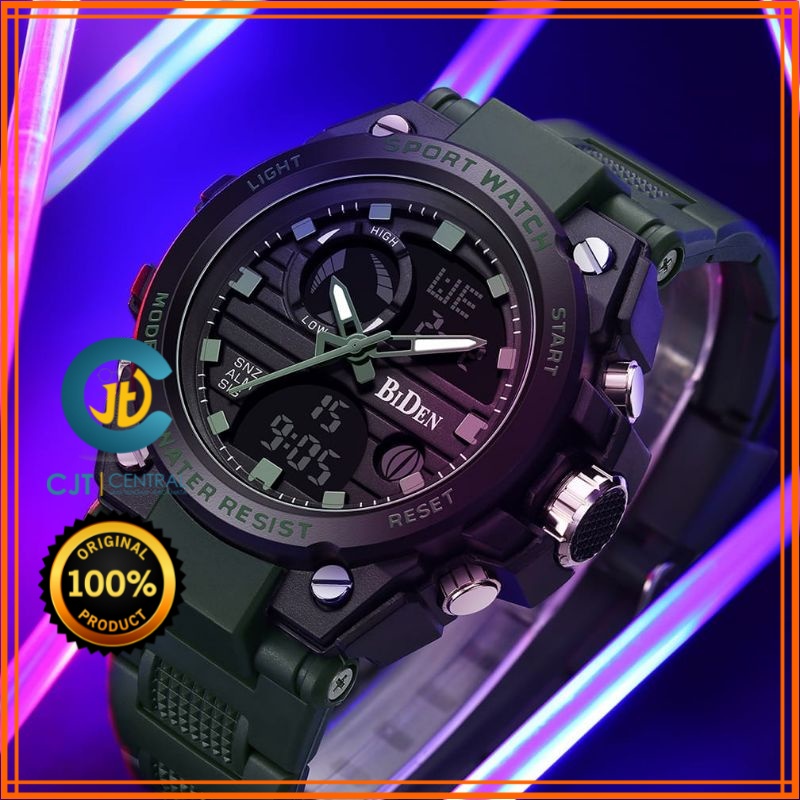 JAM TANGAN PRIA ORIGINAL ANTI AIR | JAM TANGAN BIDEN R004 | JAM TANGAN COWOK