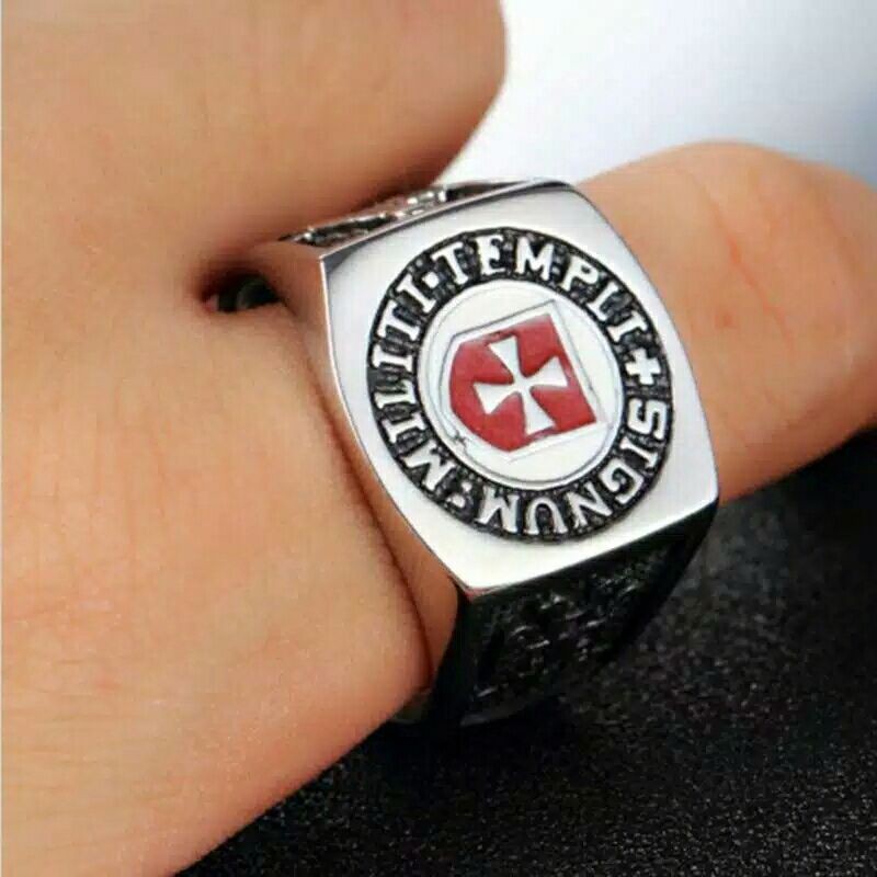 Cincin pria gaya pendekar independent punk style seri knight templar part 1