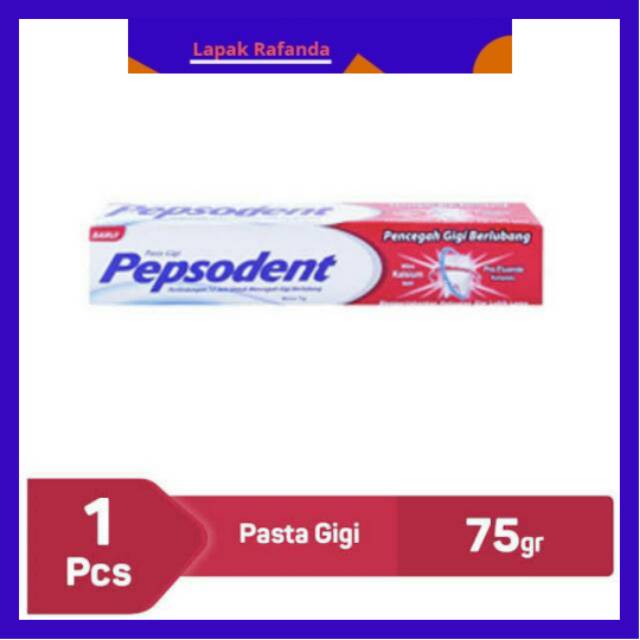 Pasta gigi Pepsodent 75gram