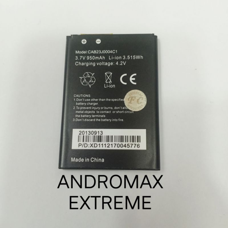 Baterai Andromax EXTREME . G C2 Li37150A . JAMBU H11169 Batre batteray batrei batere batray batere