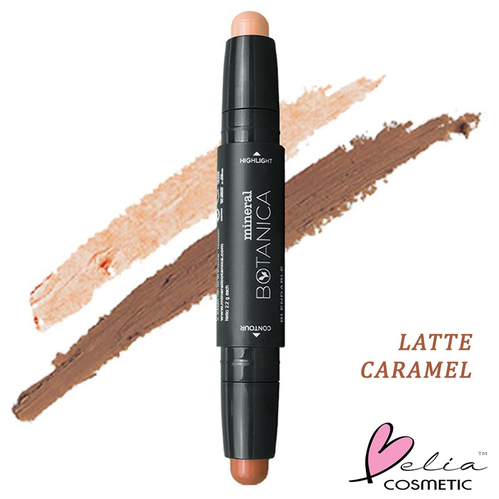 ❤ BELIA ❤ MINERAL BOTANICA Highlight And Contour Stick 2in1 (✔BPOM)