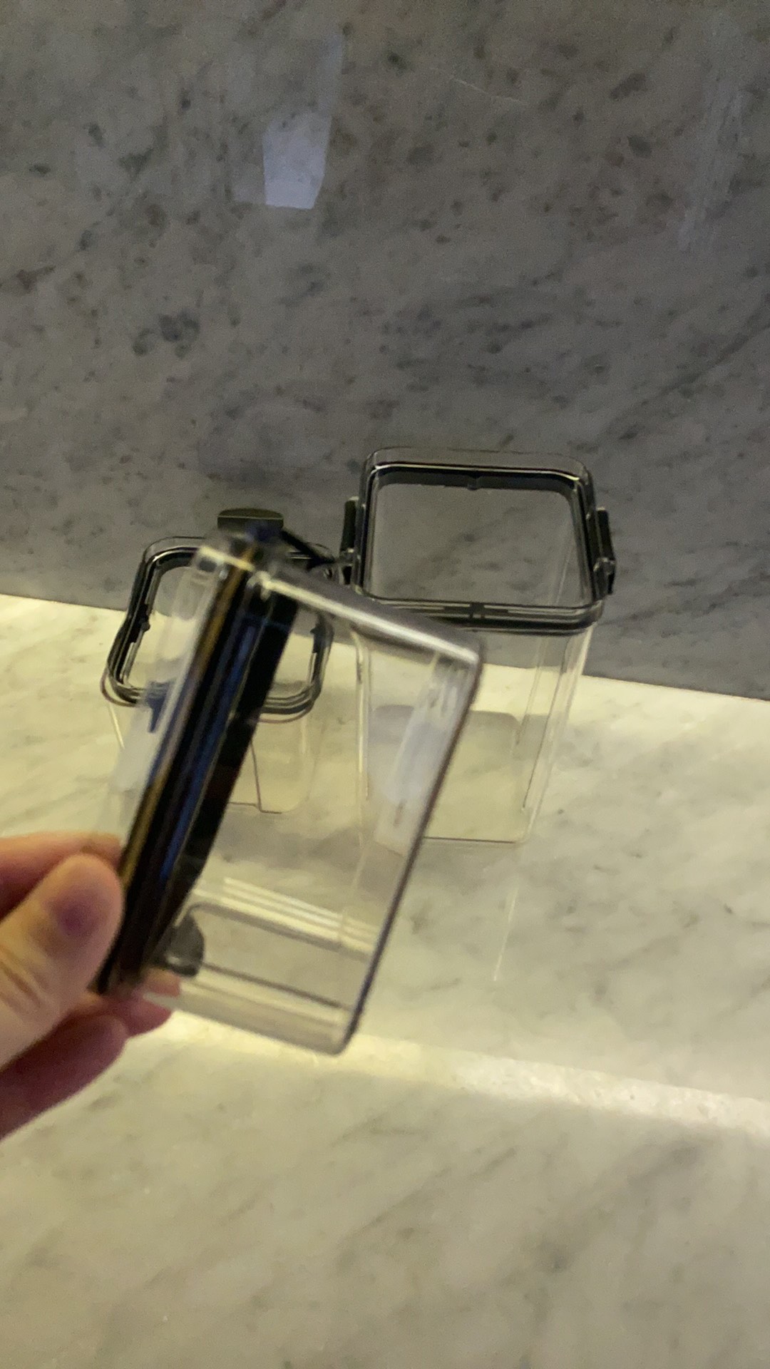 [ Ryo ] Vinnbar Toples Plastik - Food Container Grade Pet - 3 Pcs / Peralatan Dapur / Kitchenware