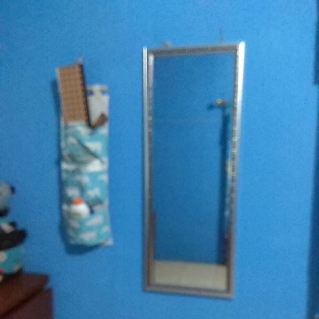 Cermin Kaca 30x100 Poly Frame Fiber