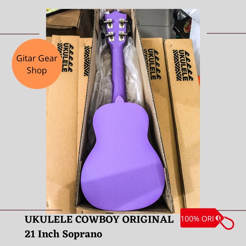 UKULELE COWBOY ORIGINAL UKULELE COWBOY SOPRANO KENTRUNG COWBOY KENTRUNG SOPRANO PURPLE