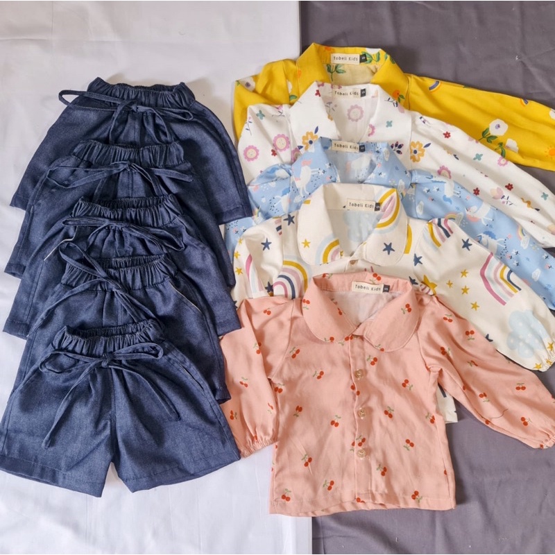 Tobeli Kids-  SAVERO GIRL | Setelan Anak cewek