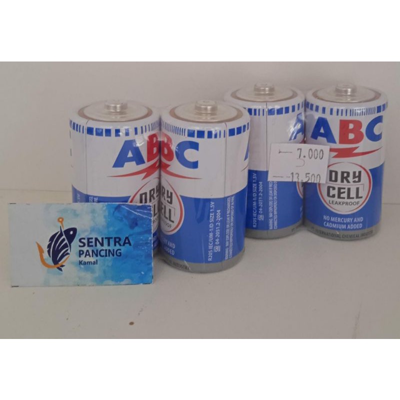 BATERAI ABC BESAR / TIPE D / R20