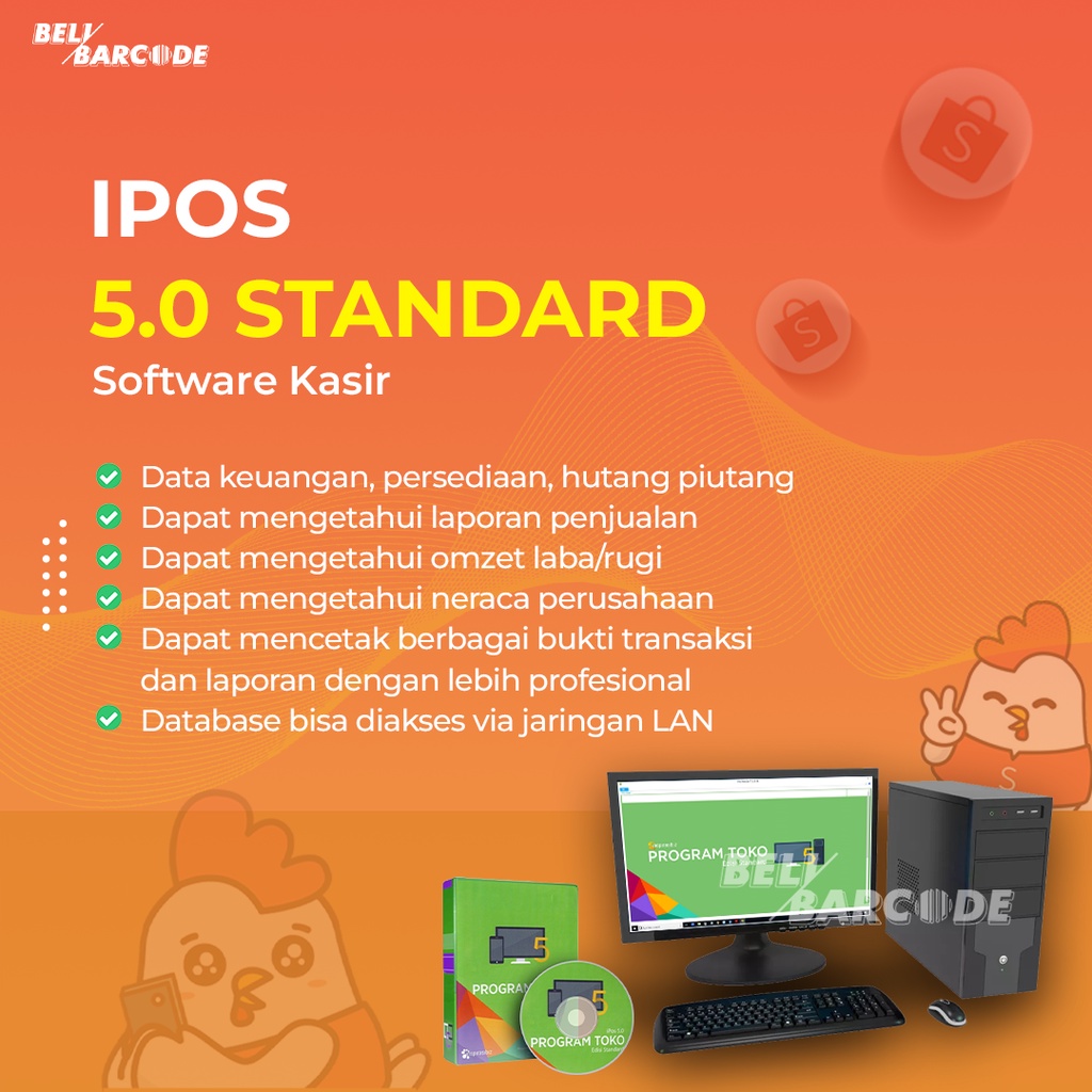 Software Aplikasi Program Toko iPos 5.0 Standard Inspirasibiz