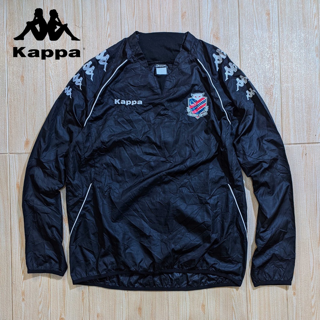 Kappa - Jaket Sport Olahraga Pria Parasut Windbreaker Second Bekas Original - JX631