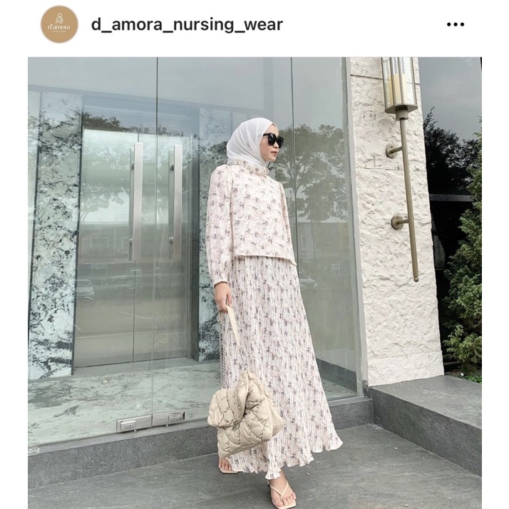 Ayana Dress Fleur D amora Nursing Wear