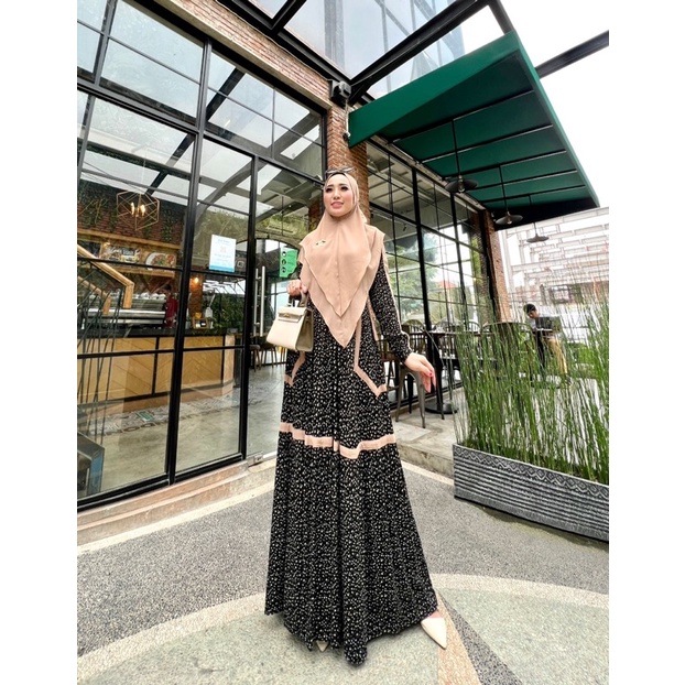 RAZQYA 2 HOME DRESS SET BERGO BY GLAMZ