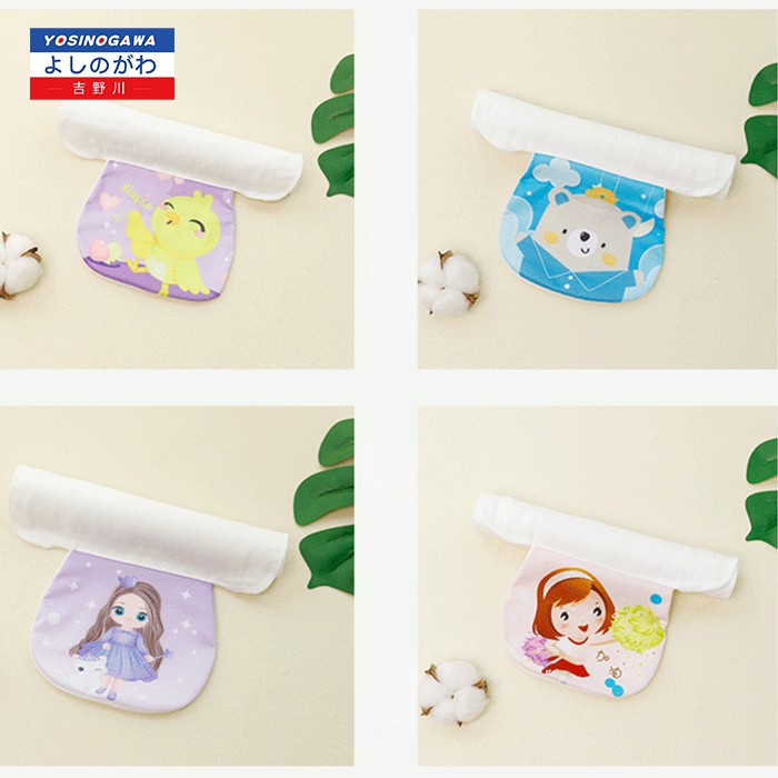 HANDUK PUNGGUNG BAYI ISI 2 PCS Penyerap Keringat Punggung Bayi / bahan- YOSINOGAWA