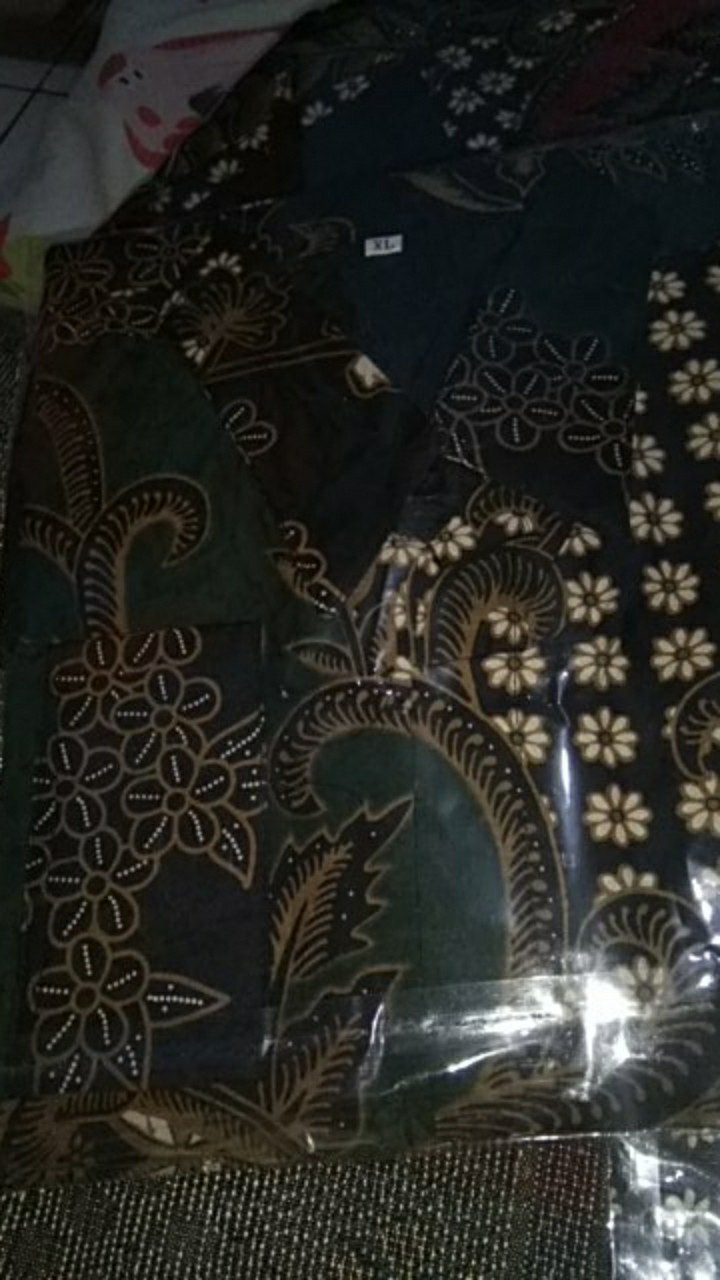 Proboseto Hijau Kemeja Batik Pria Full Furing Bahan Katun Primisima