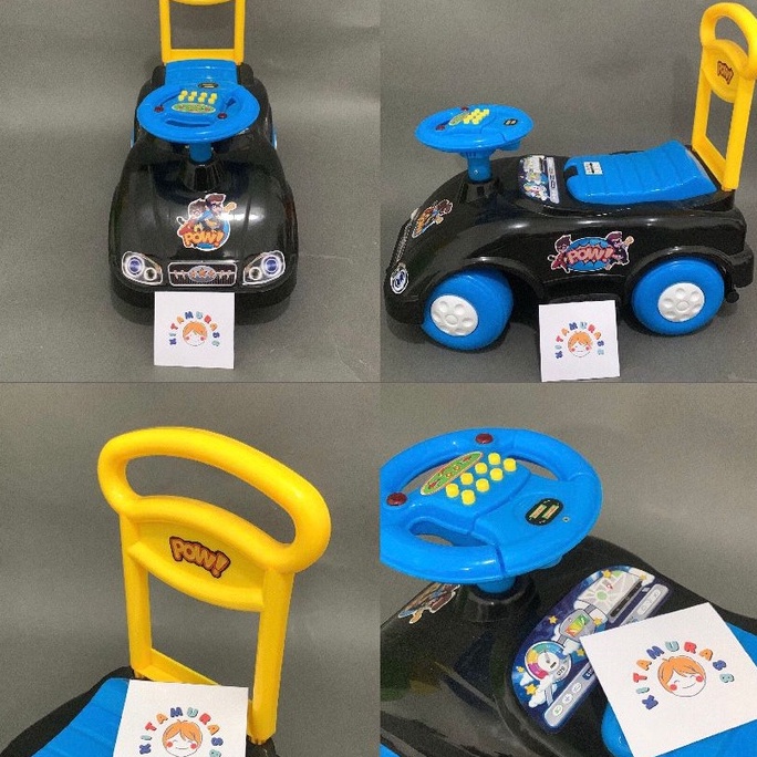 Mainan Mobil Anak BTL 559 SHP TOYS - Maenan Mobilan Dorong Tunggang Ride On Pink Tosca Blue Ready Stock