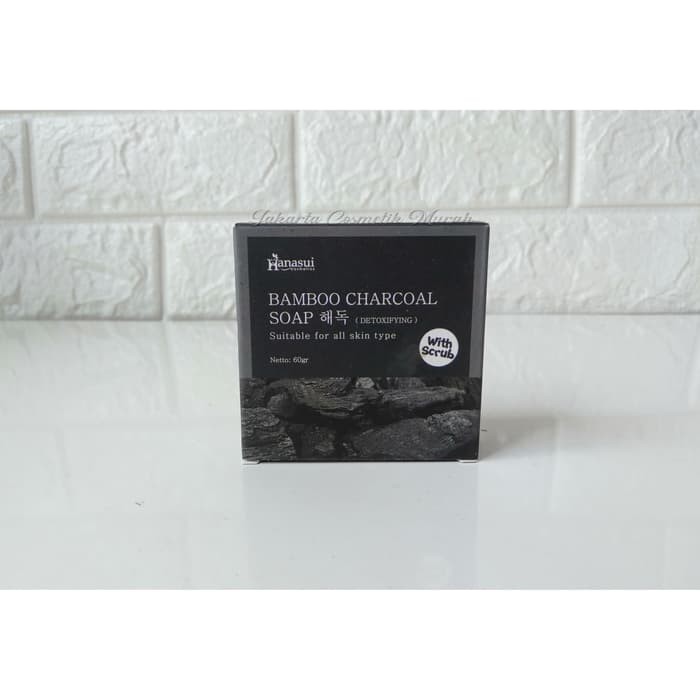 𝐑𝐀𝐃𝐘𝐒𝐀 - Hanasui Soap Bar | Sabun Batang | Bamboo Charcoal Coffee | AloeVera | Rice Bar Soap 60gr