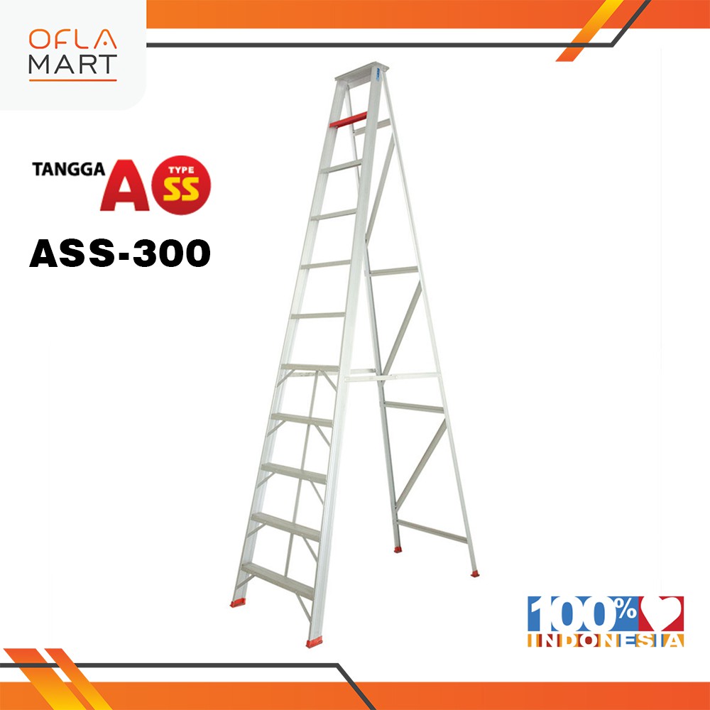 TANGGA ALUMINIUM ALCA A SS 300