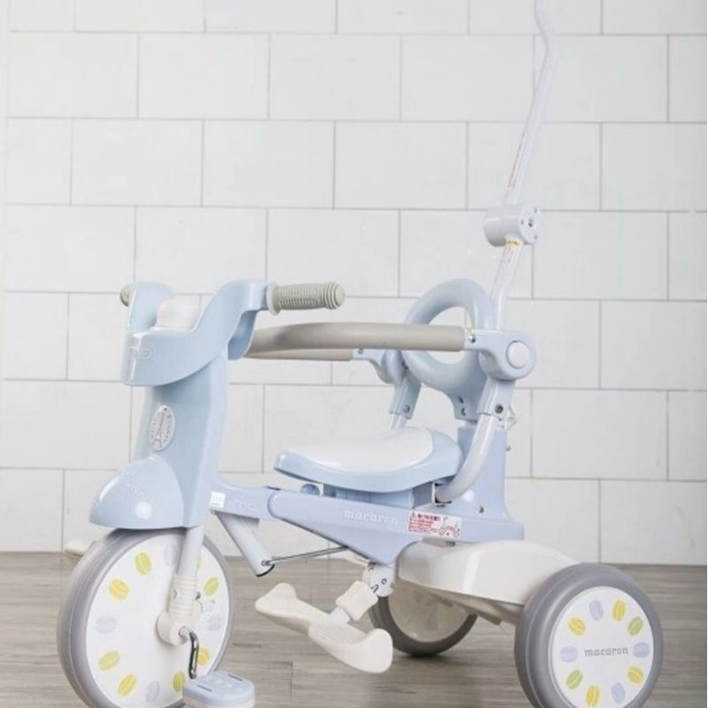 Sepeda Lipat Anak Bekas IIMO Tricycle Macaron Blue Foldable