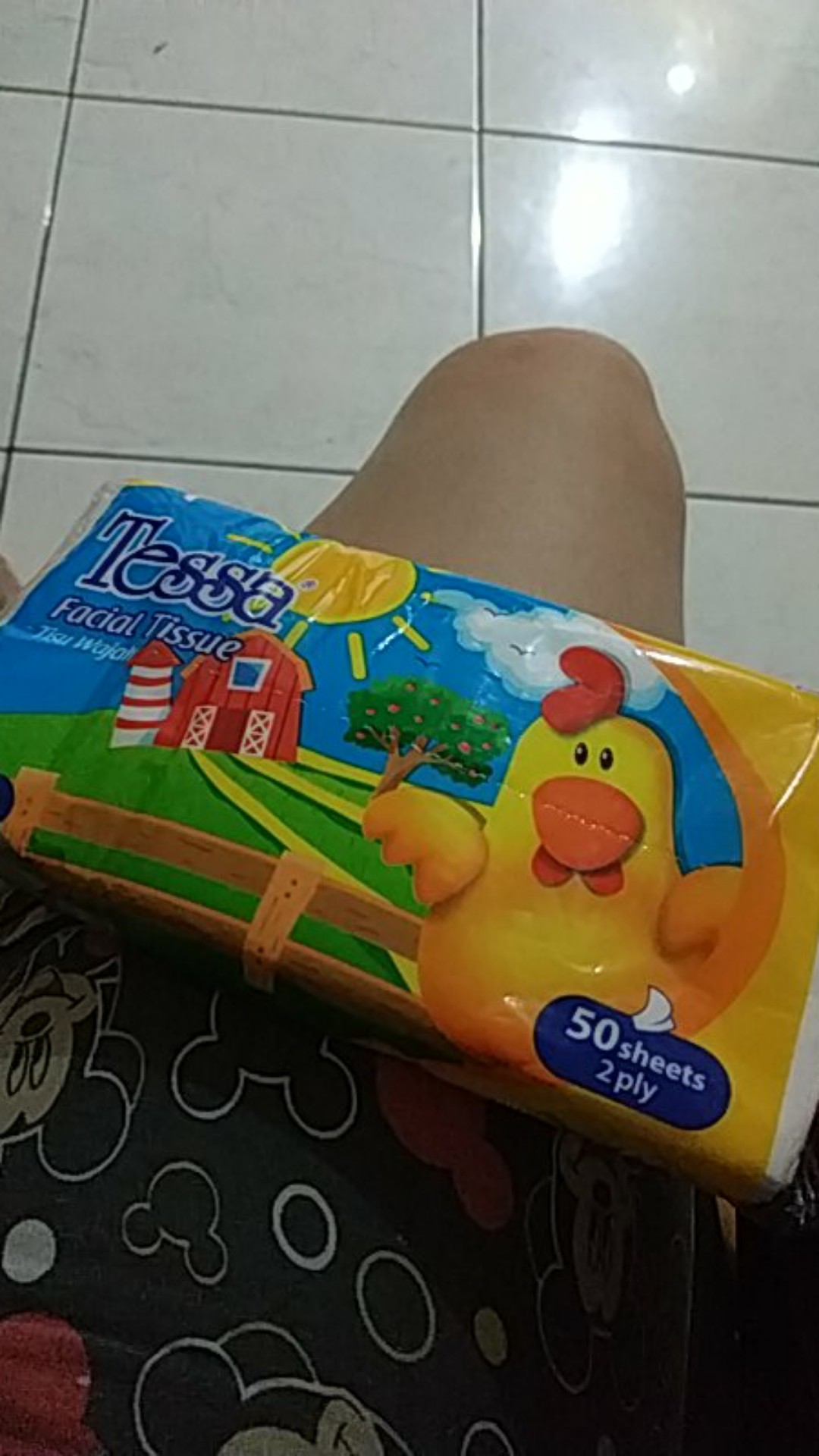 Tissu Tessa Travelpack 50 Sheet