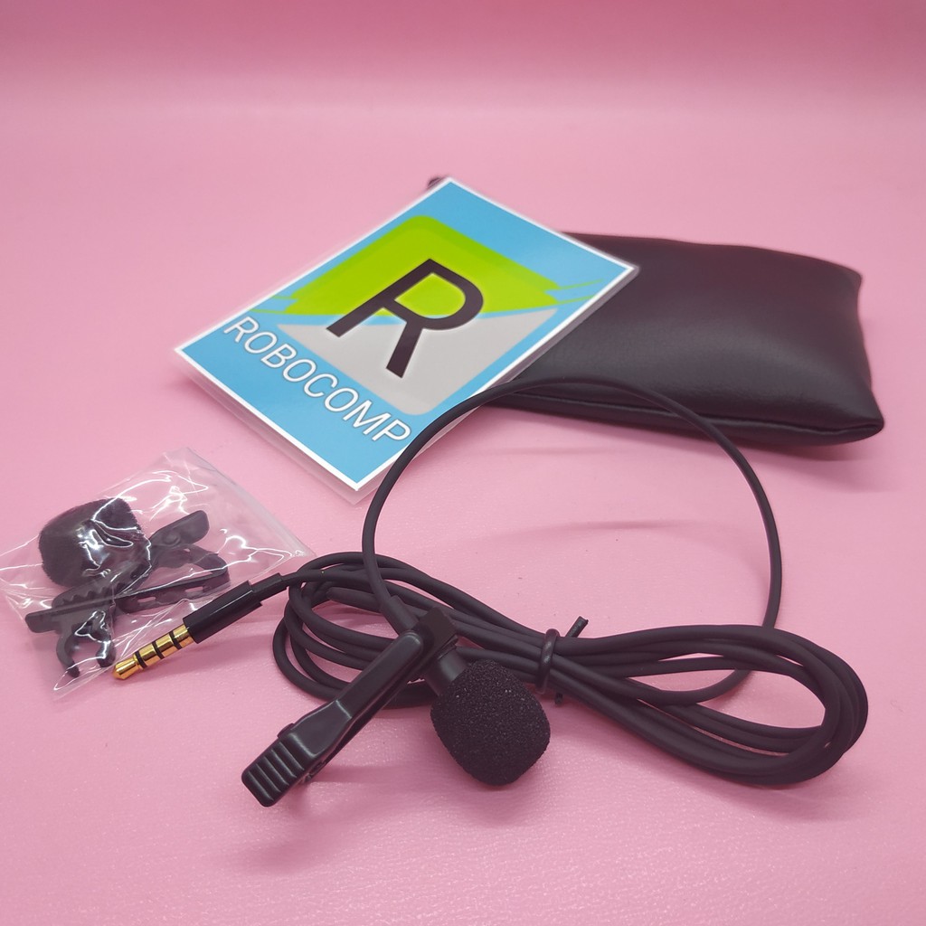 Deluxe 3.5mm Microphone with Clip for Smartphone / Laptop / Tablet PC - EY-510A