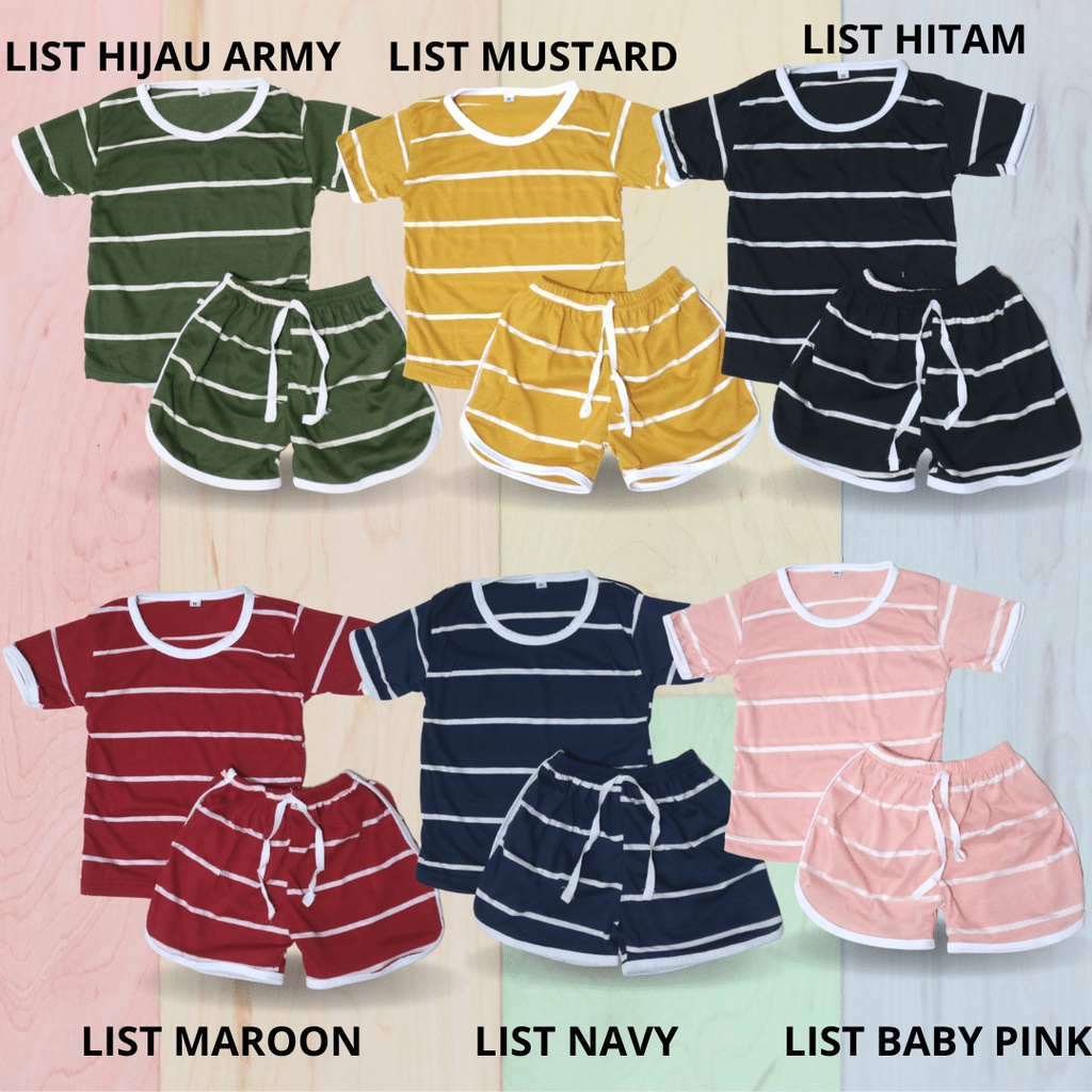 Babynkids -  Setelan Anak & Bayi Chupa Chup / Baju Anak Perempuan Polos / Setelan Anak Unisex 0 - 5 Tahun-1