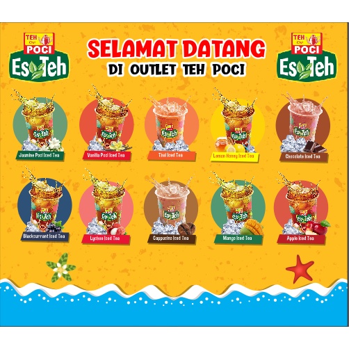 banner ES TEH 250cm x 250cm custom