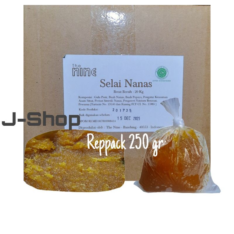 

Selai Nanas 250gr - Selai Nastar The Nine - Isian Nastar