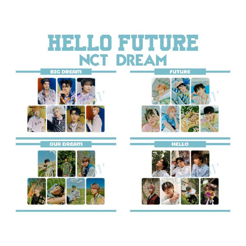 [Set] Polaroid NCT Dream - Hello Future