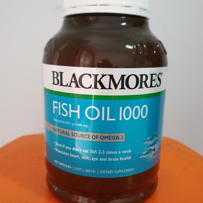 1687 Blackmores Fish Oil 1000 Mg 400 Sg Minyak Ikan Omega 3 J87B