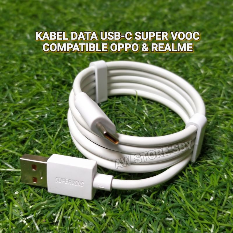 Kabel data oppo A33/ A53/ A52/ A92/ RENO 4/ 4 pro/ 4F/ KABEL VOOC USB C fast charge