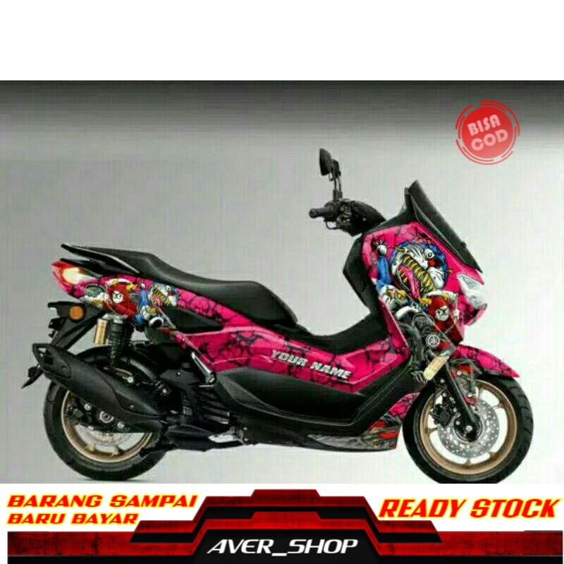 Decal new nmax 2020 full body Striping motor nmax 155 variasi Sticker motor Stiker variasi nmax