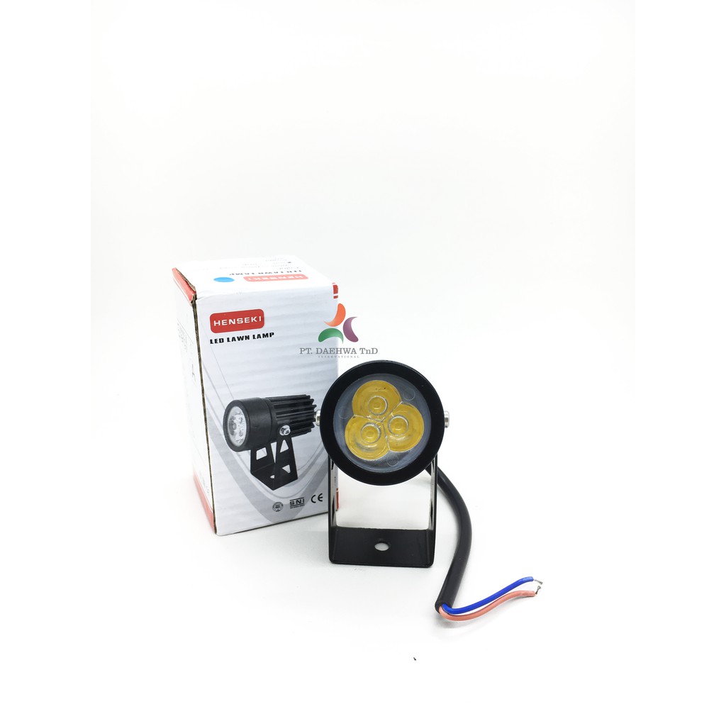 LED SPOTLIGHT 3W RGB LAMPU TEMBAK TAMAN / LAMPU TAMAN