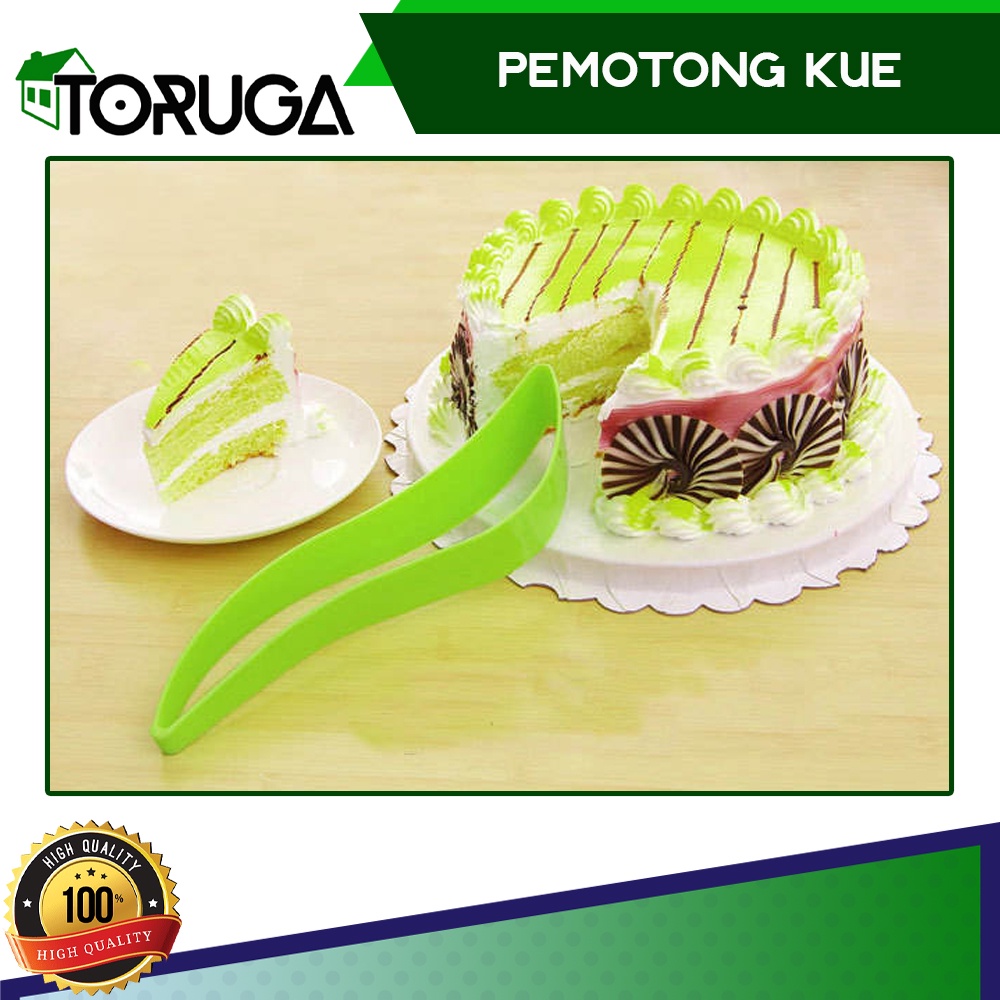 Alat Pemotong Kue Tart Bolu Ulang Tahun Cepat Praktis Cake Slicer Pisau Kue Cake Knife