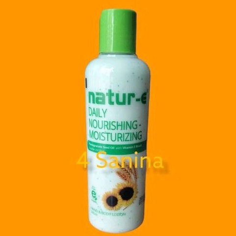 Natur-E body lotion 245ml / Natur-e daily nourishing revitalizing dan moisturizing