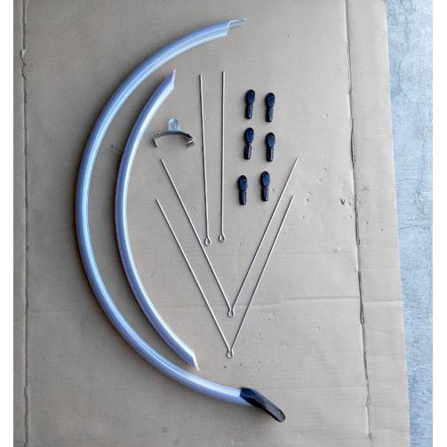 Fender 700c Cromoplastic. Spakbor. Selebor. Fender Chromoplastik