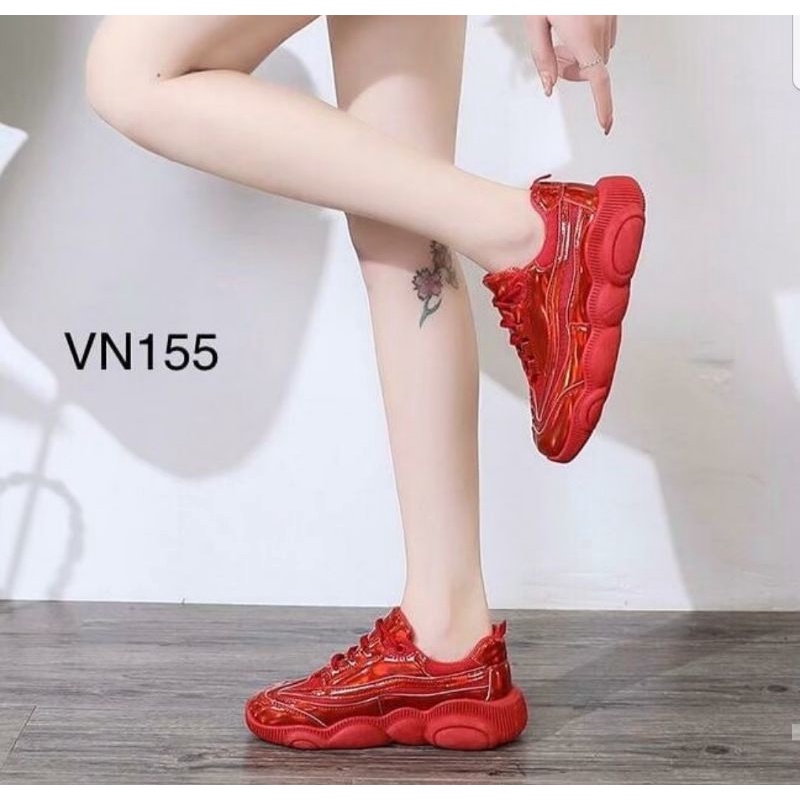 ZPT-Sepatu sneakers wedges wanita fashion terbaru OF-89