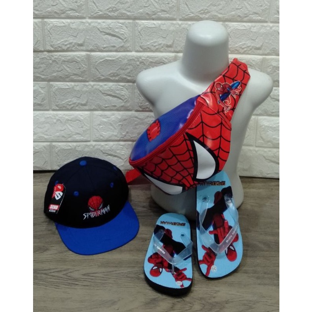 PROMO PAKET HEMAT 3IN1 SPIDERMAN