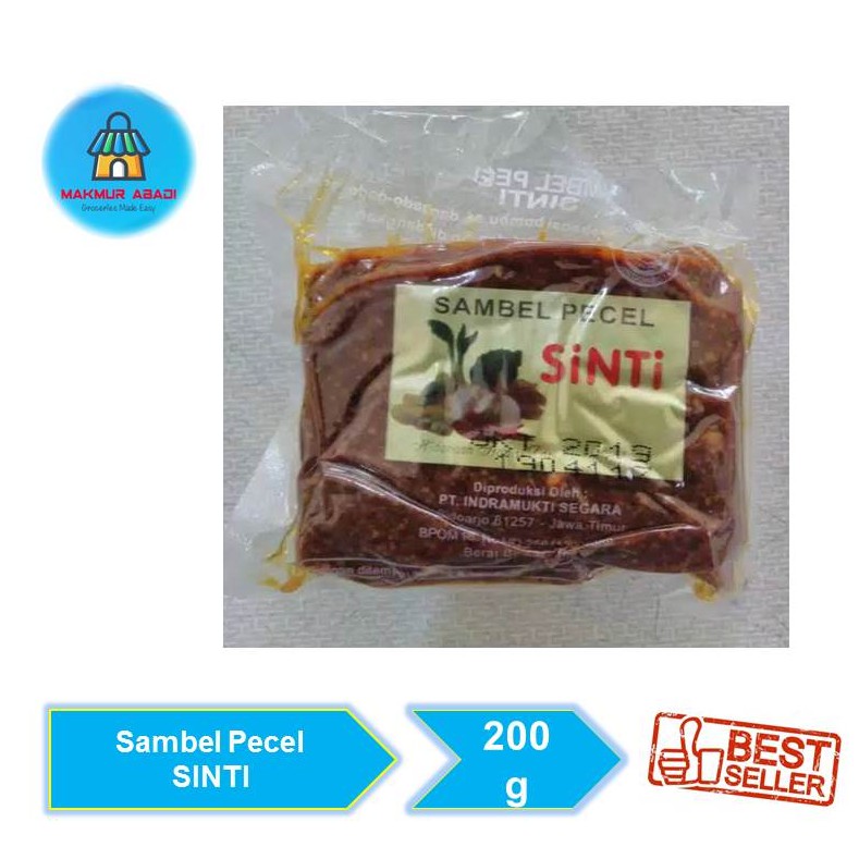 

SINTI Sambel Pecel 200 g || Makmur Abadi Official Store