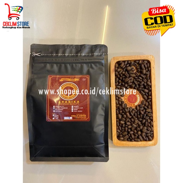 

Kopi Arabika Peaberry 500Gr