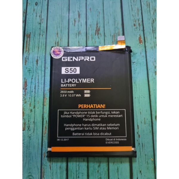Baterai Batre Batu Evercoss Genpro X Pro S50   Ori Copotan HP