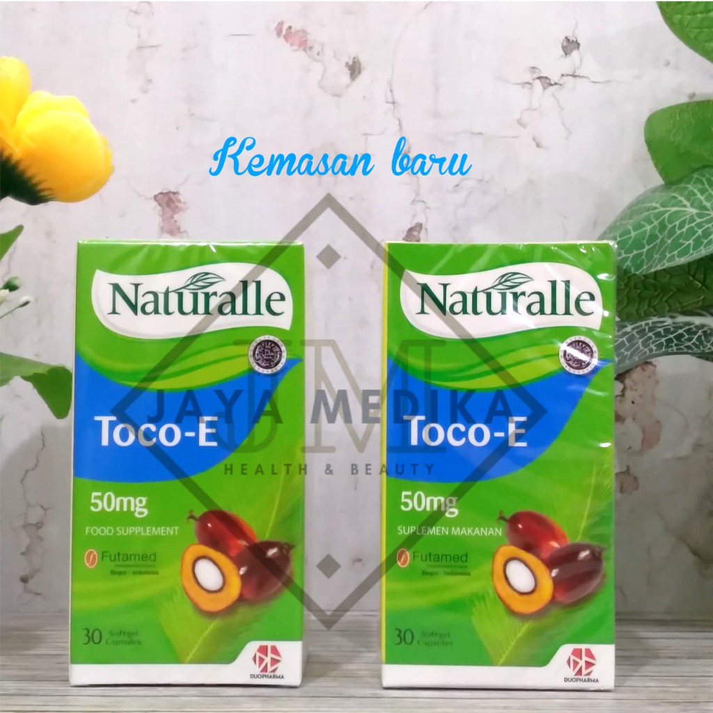 E3 Natural - Naturalle Toco E 50 mg Isi 30 Soft Gel