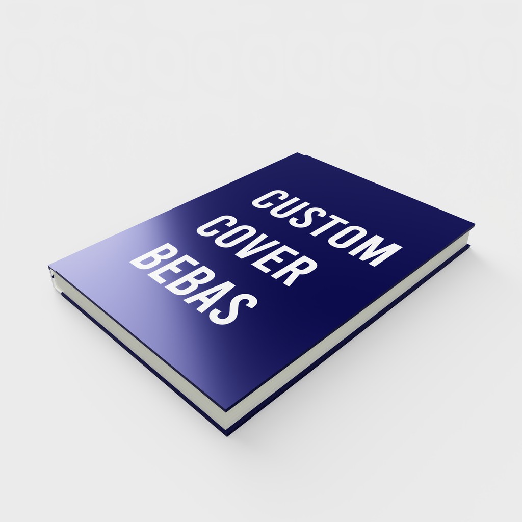 A5 Notebook GROSIR  Custom Hardcover isi plain/ lined/ dotted/ grid