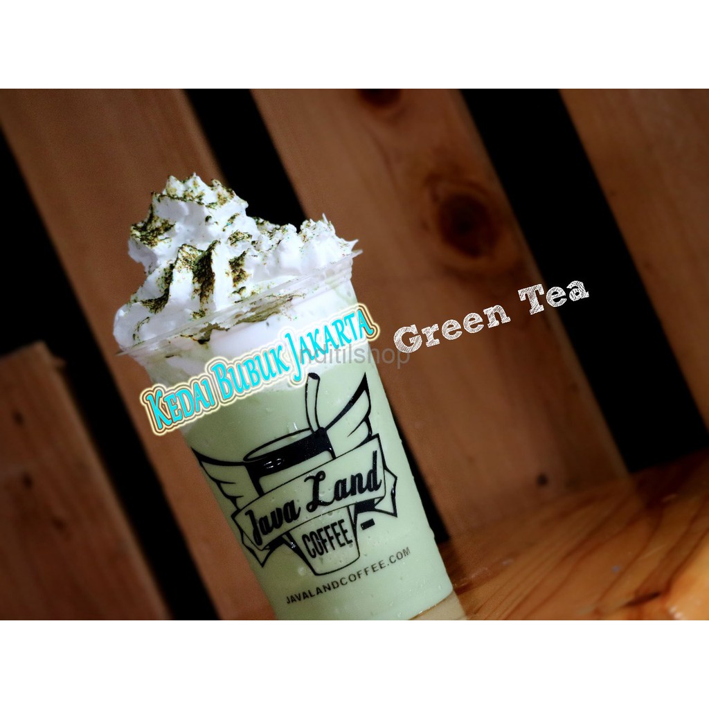 

Bubuk Minuman Bubble Powder Drink Green Tea ORIGINAL Javaland 1kg