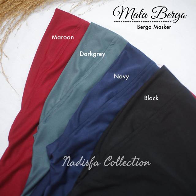 MALA BERGO MALAYA HIJAB INSTAN MASKER