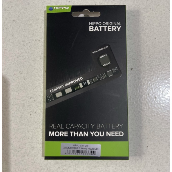 Baterai Hippo Xiaomi Redmi Note 6 / Redmi 7 / Redmi Note 8 BN46 BN 46 Original Batre Battery HP