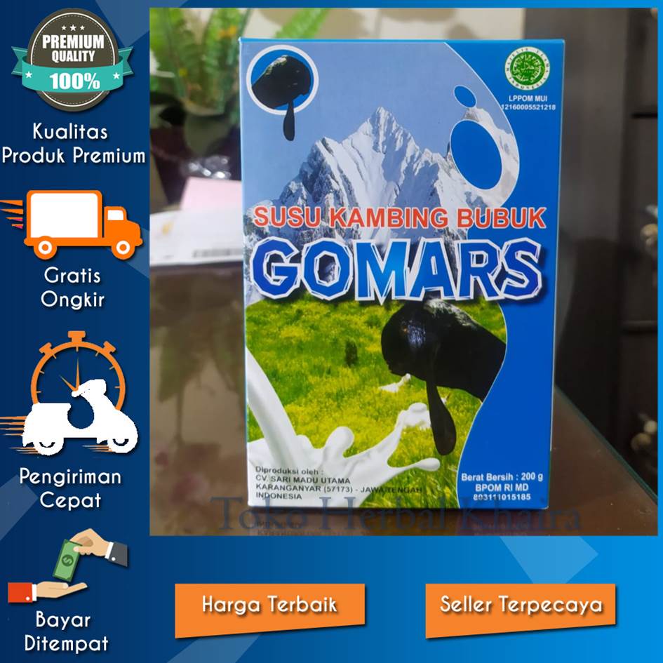 

GOMARS SUSU KAMBING ETAWA SUSU BUBUK 200 GRAM