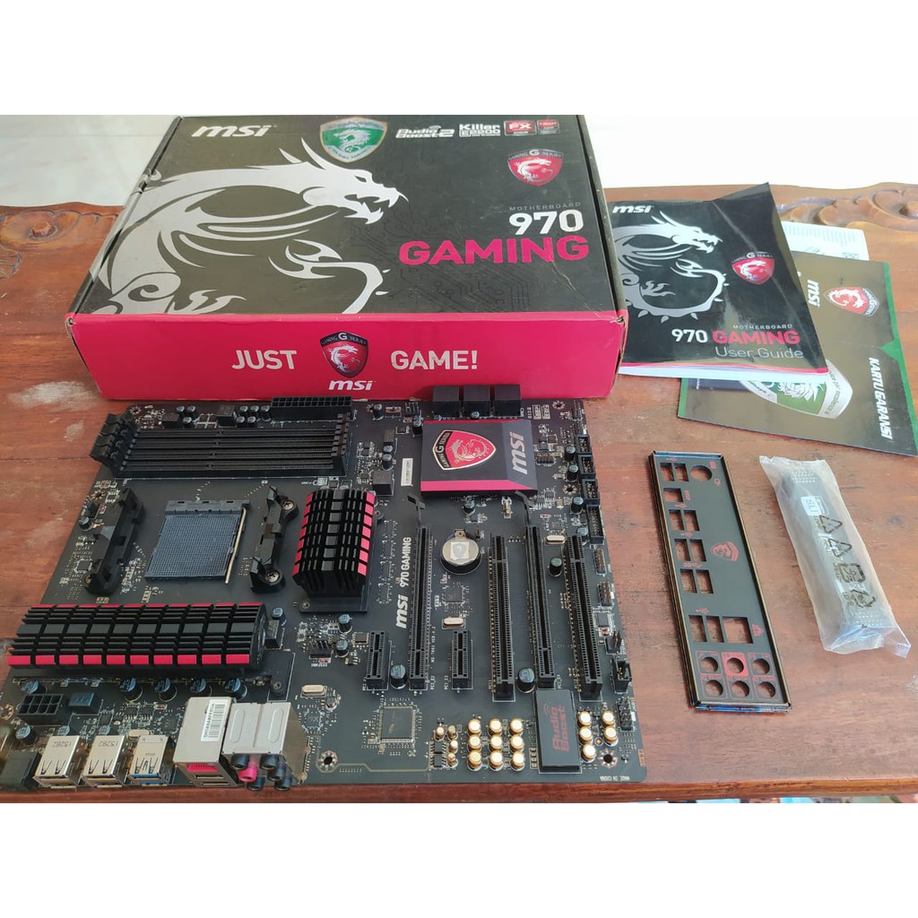 MSI 970 Gaming mainboard AMD socket AM3+ support sampai prosesor seri FX