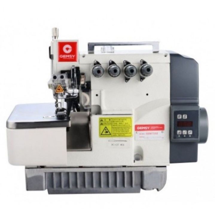GEMSY GEM7724E Mesin Obras 4 Benang SERVO GEM 7724E