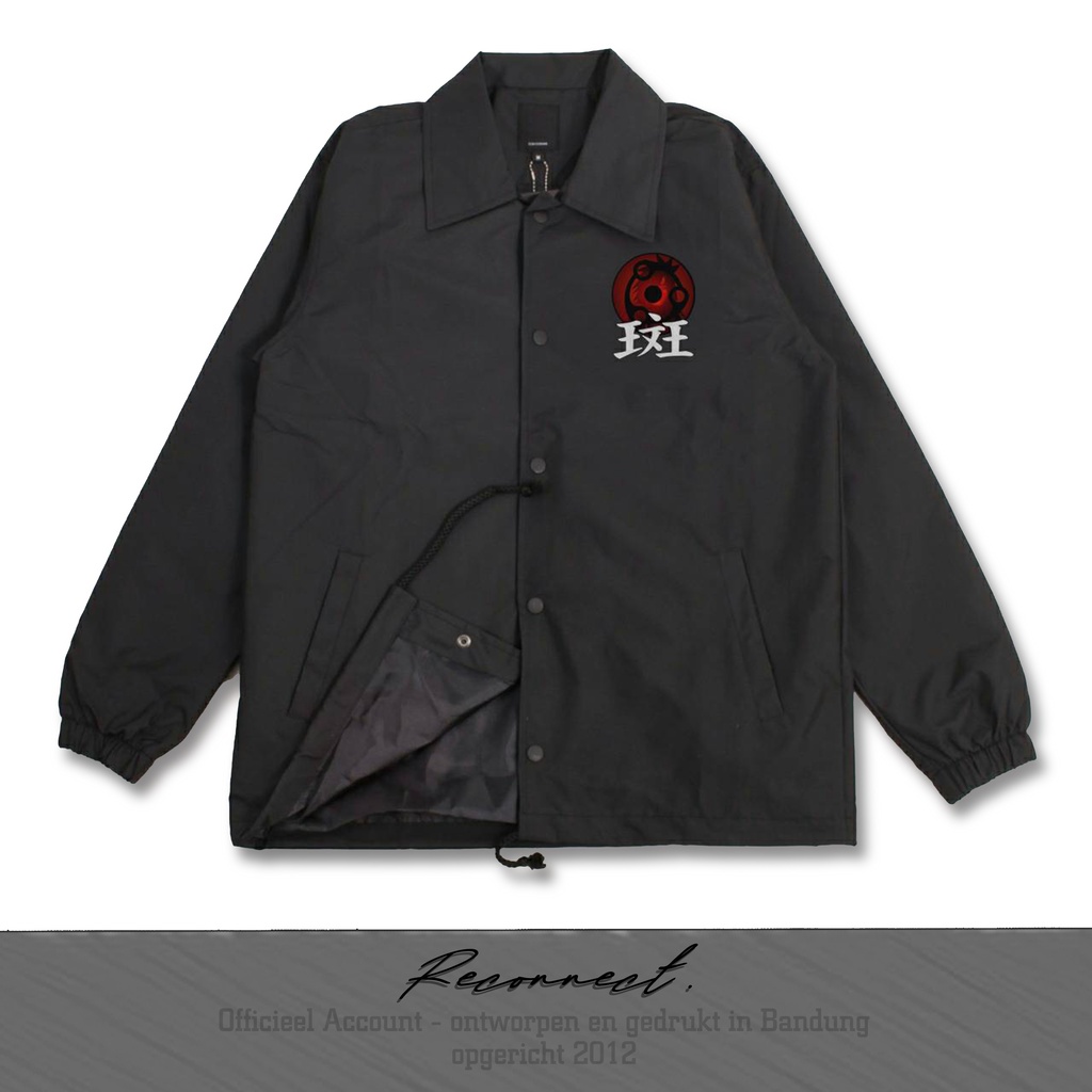 Reconnect Coach Jacket Anime Naruto Madara Uchiha - Unisex